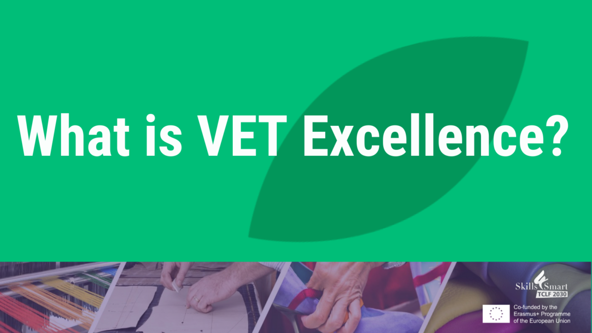 What is VET Excellence? Skills4Smart TCLF Industries 2030
