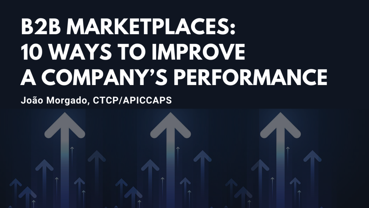 B2B Marketplaces: 10 Ways To Improve A Company’s Performance ...